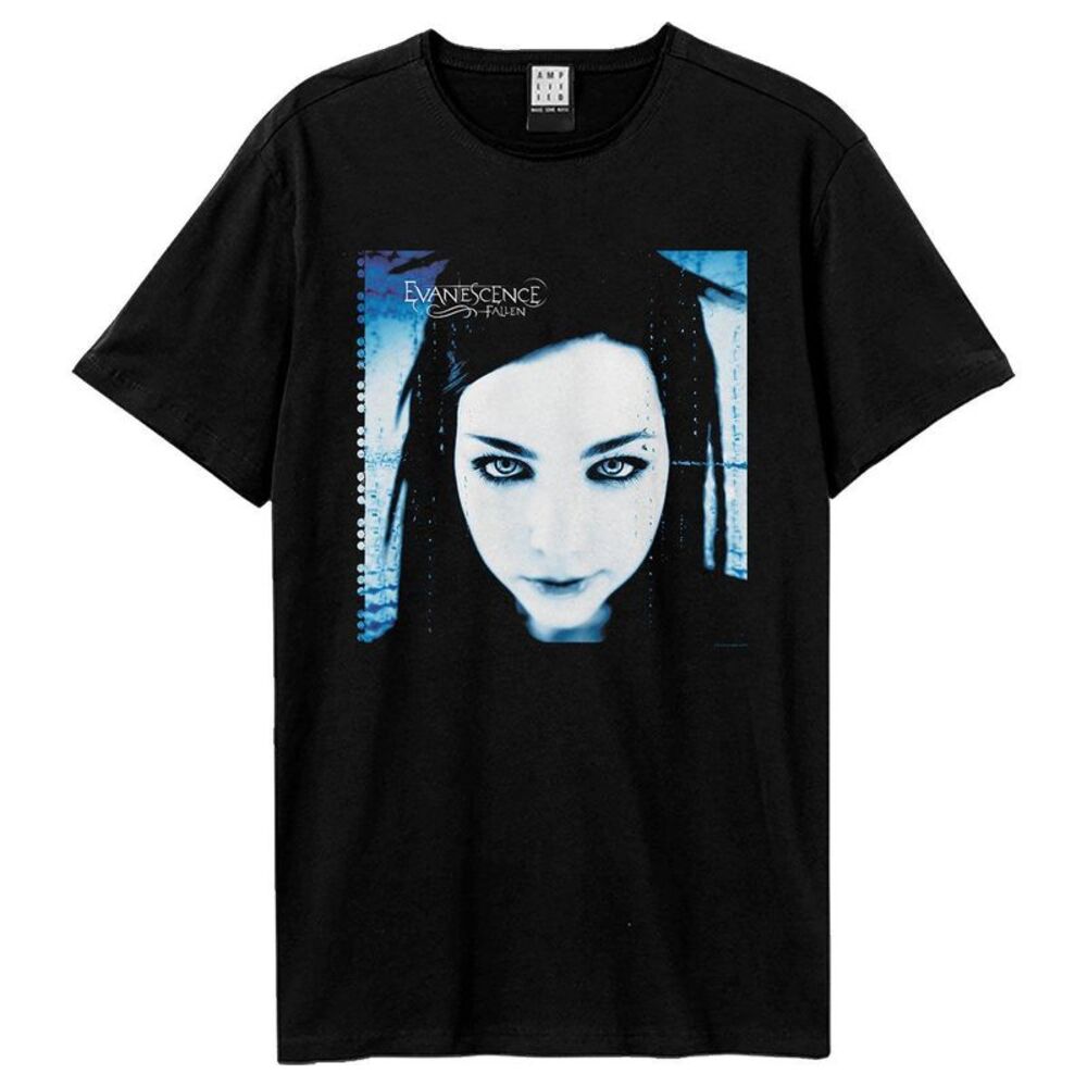 Evanescence Unisex Adult Fallen Cover T-Shirt / Black